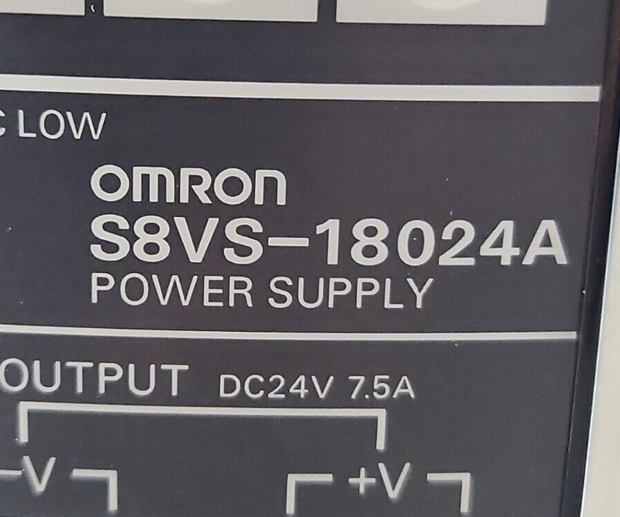 Omron S8VS-18024 24VDC Rail Power Supply.                4C-23