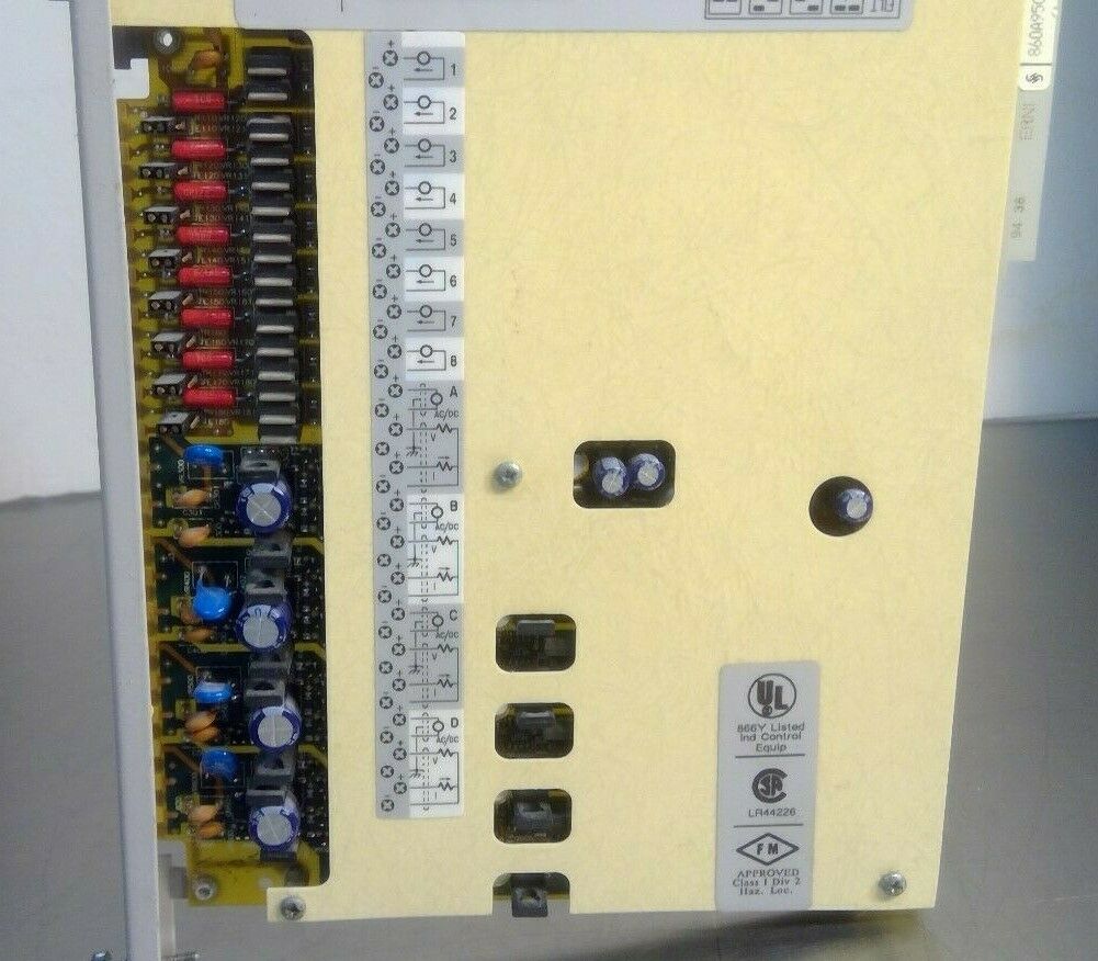 Siemens / Texas Instrument 505-7012 8IN/4OUT Analog Module                    3B