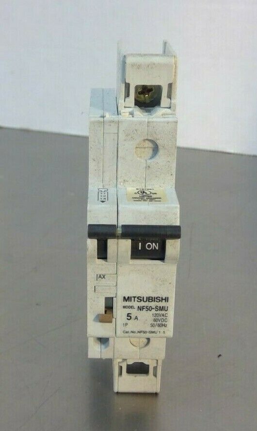 Mitsubishi Electric -  NF50-SMU 1 5 - 1P 5A No-Fuse Breaker - AX-05SMU        4D