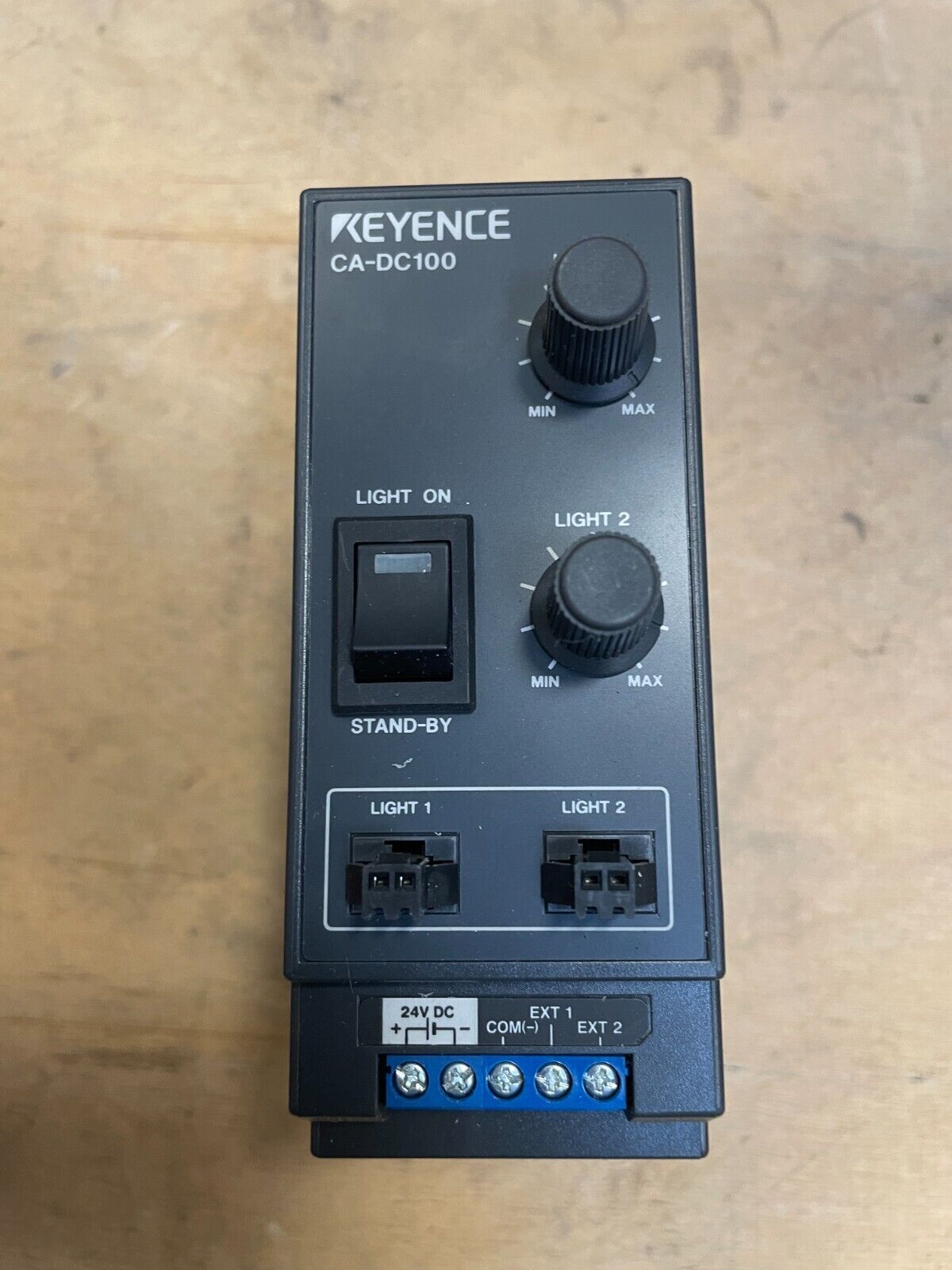 Keyence CA-DC100 Black Power Supply Module LED Illumination Controller