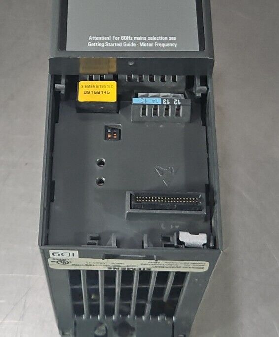 Siemens 6SE6420-2UD17-5AA1 Inverter.     Loc 1D-1