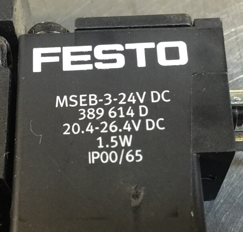 FESTO  CPE18-M1H-5L-1/4  163142 SOLENOID VALVE PNEUMATICS      6B