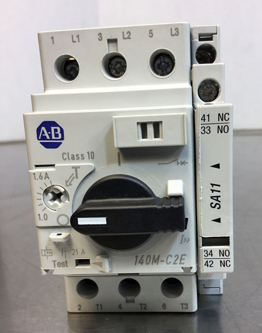 Allen-Bradley  140M-C2E-B16 /C  Motor Protector Circuit Breaker 1.0-1.6A      4C