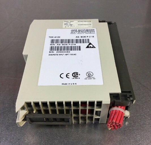 SCHNEIDER AUTOMATION MODICON TSX COMPACT AS-BDE P-2 18                      3D-3