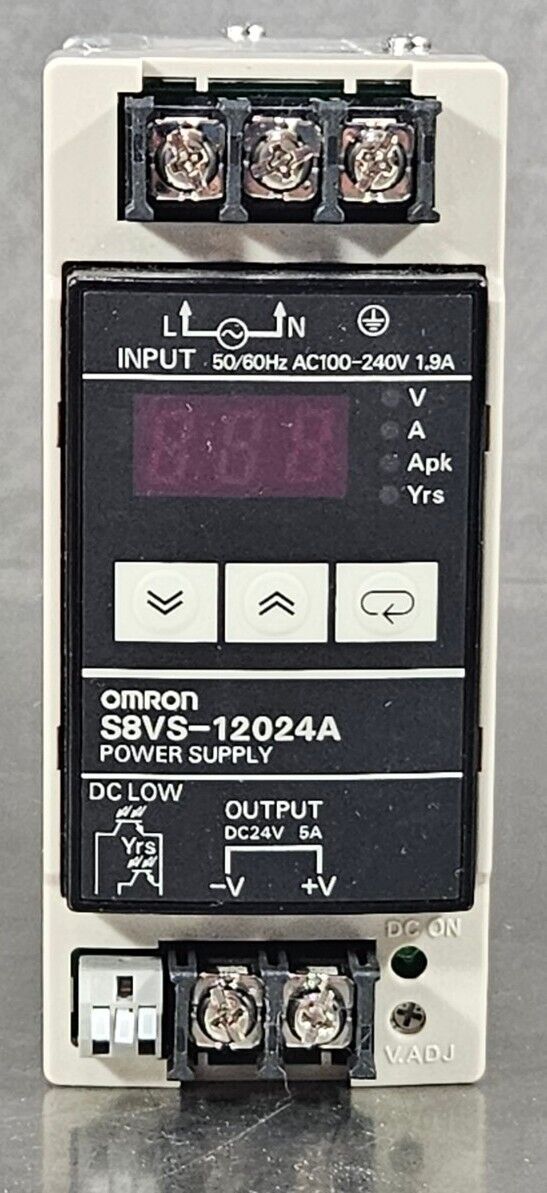 Omron S8VS-12024A Power Supply.                                            4D-18