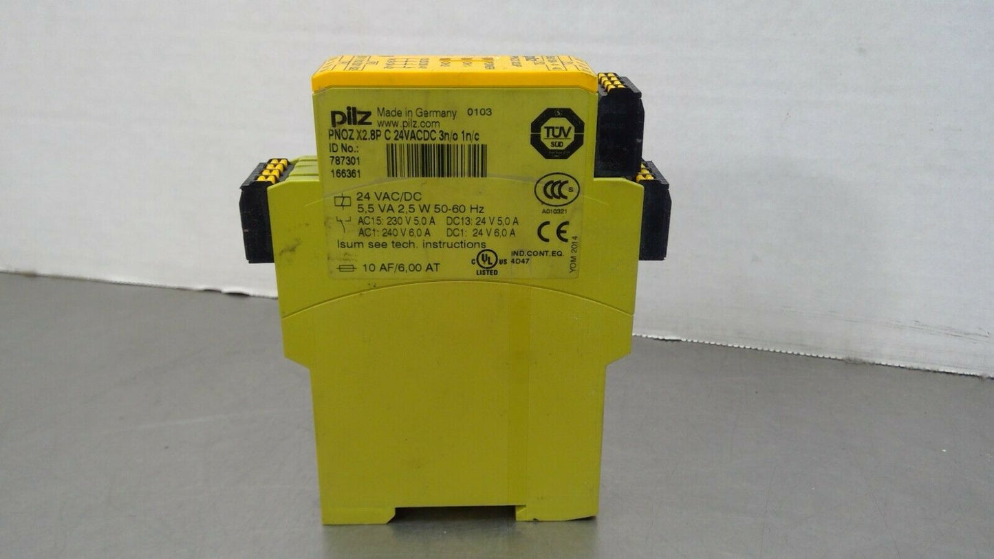 PILZ PNOZX2.8PC24VACDC3N/O1N/C                        3D-20