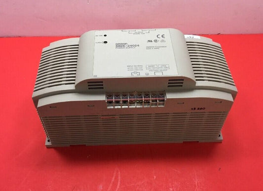 OMRON S82K-24024 POWER SUPPLY INPUT 120/240 OUTPUT 24 VDC 10A.  4B