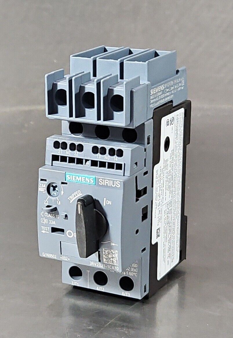 Siemens 3RV2021-1CA10. Circuit Breaker.                               4E-23