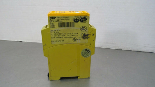 PILZ PZE X4 24VDC 4N0 CONTACT EXPANDER MODULE                   3D-21