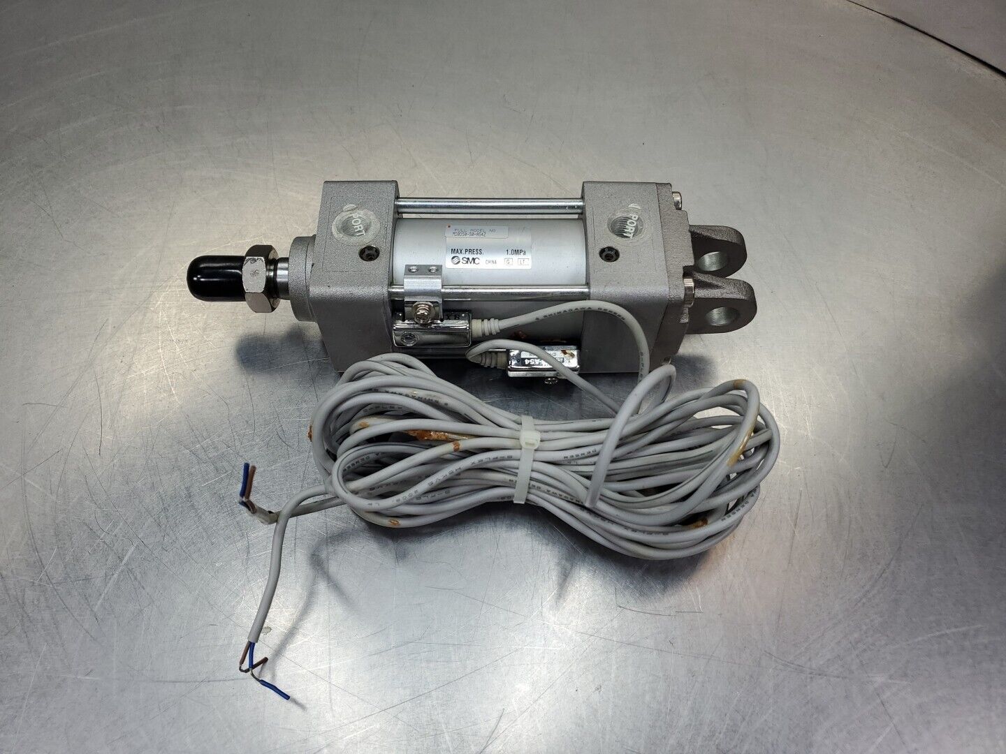 SMC MDBD50-50-A54Z Pneumatic Cylinder w/2-SMC D-A54 Reed Switches.         6B-13