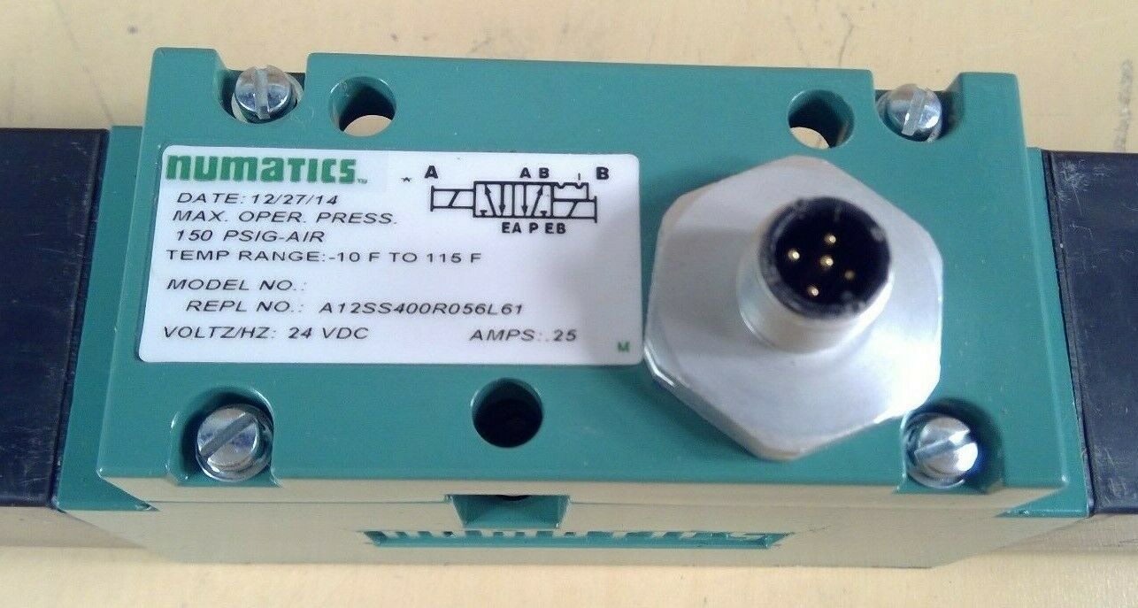 Numatics A12SS400R056L61 Pneumatic Valve                               5D