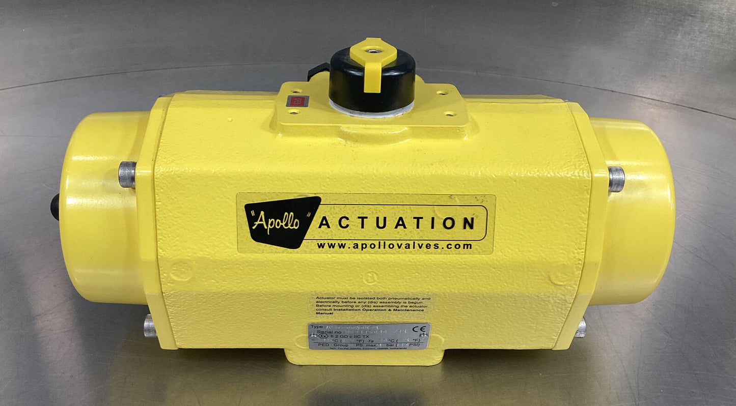 APOLLO  AS0200N042A  GROUP 2 8 BAR 116 PSI AIR PNEUMATIC VALVE ACTUATOR   6B-12