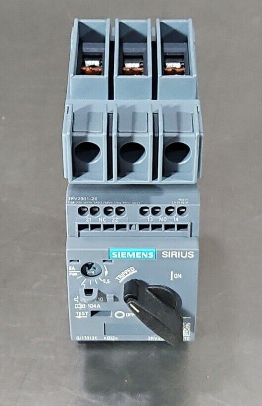 Siemens 3RV2021-1HA10 Circuit Breaker.                            4E-22