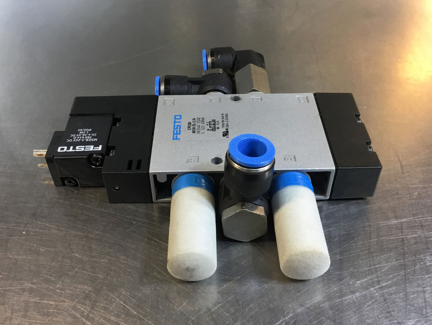 FESTO  CPE18-M1H-5L-1/4  163142 SOLENOID VALVE PNEUMATICS      6B