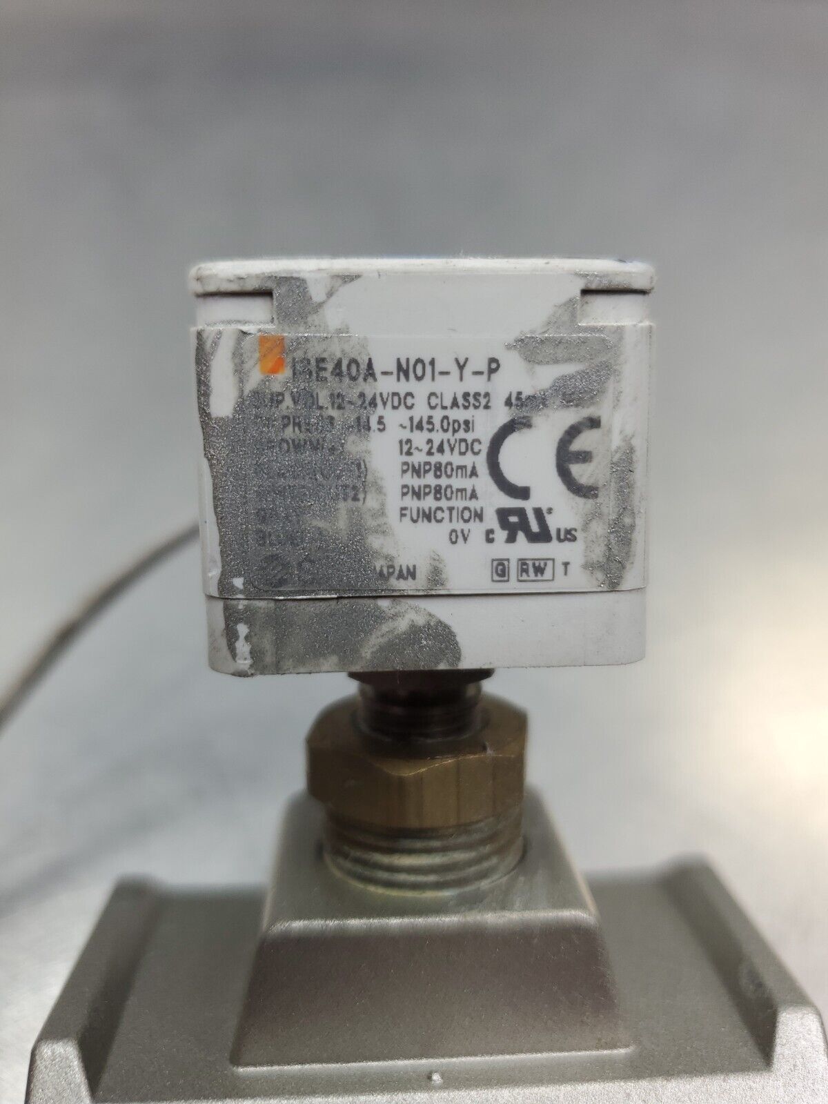 SMC Digital Pressure Switch Part No. ISE40A-N01-Y-P.                          6D