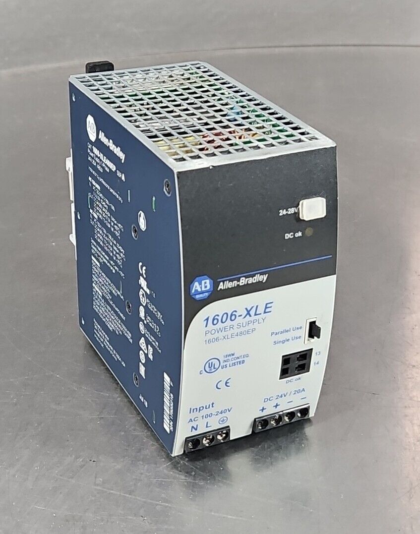 Allen Bradley 1606-XLE480EP Ser A Power Supply.                        Loc4C-22