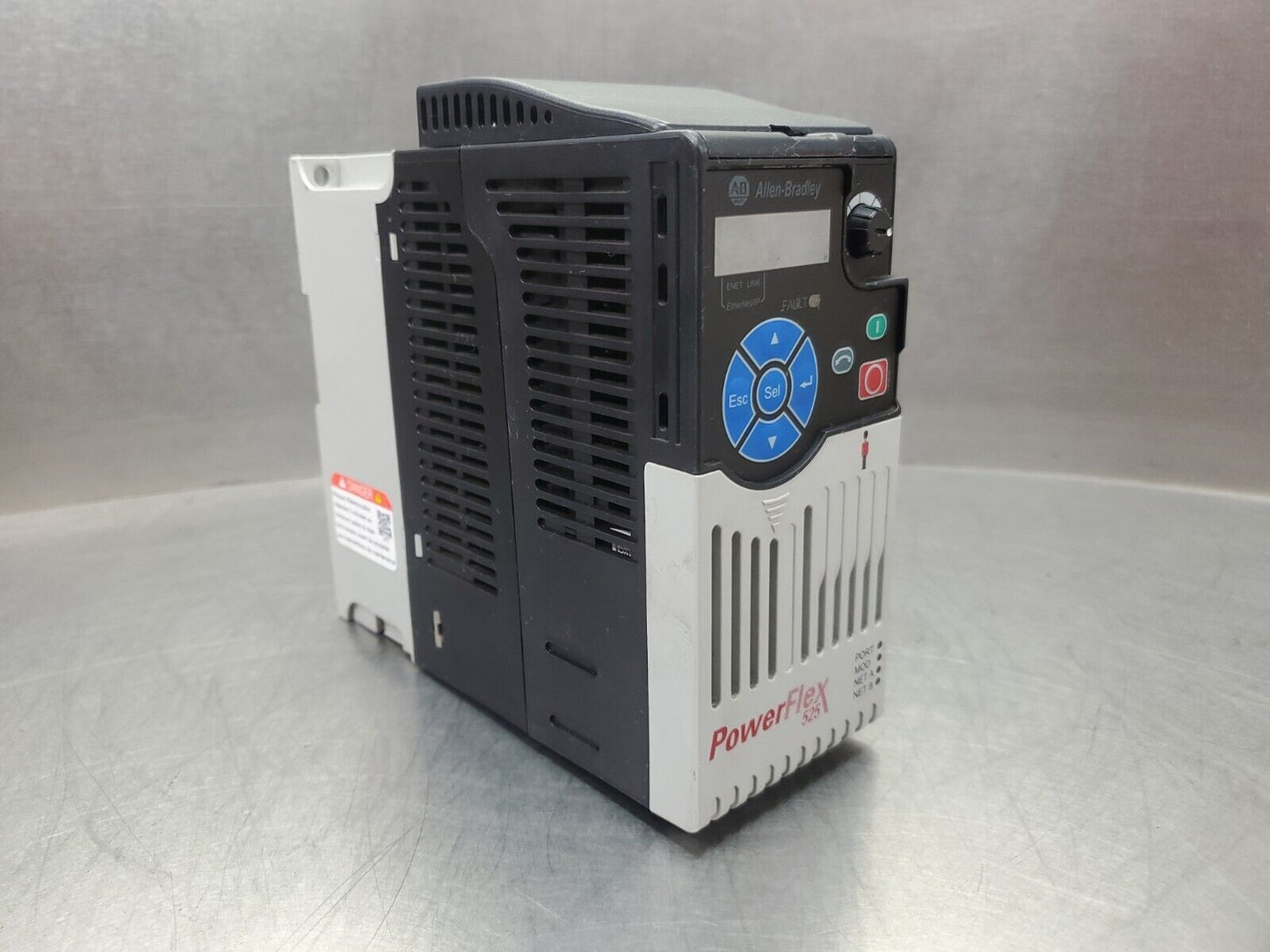 Allen Bradley 25B-D2P3N104/A FRN 5.001 PowerFlex 525 1.0HP AC Drive.          1D