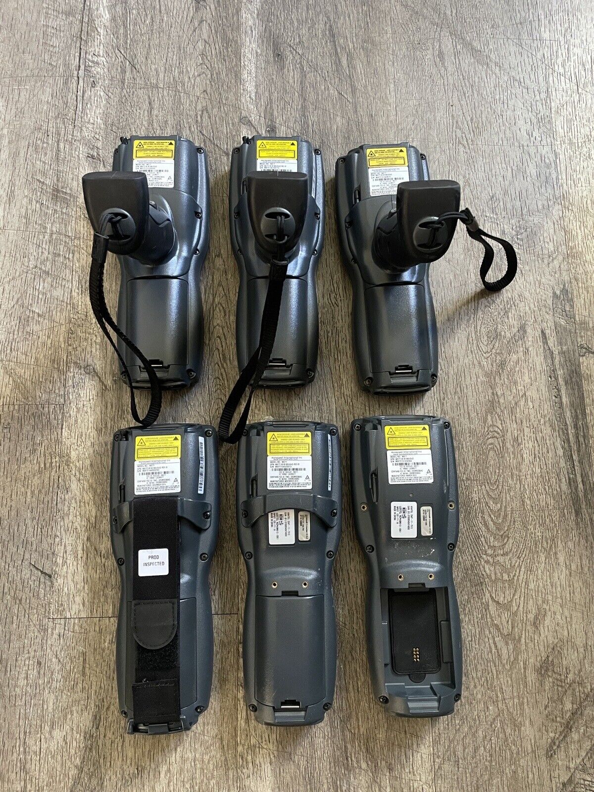 Honeywell MX7 Tecton Wireless Handheld Barcode Scanner Lot With 5 Batteries @1B