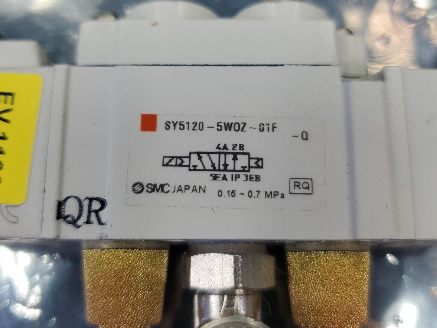 SMC SY5120-5WOZ-01F-Q 0.15~0.7MPa SOLENOID VALVE.                          6D-14