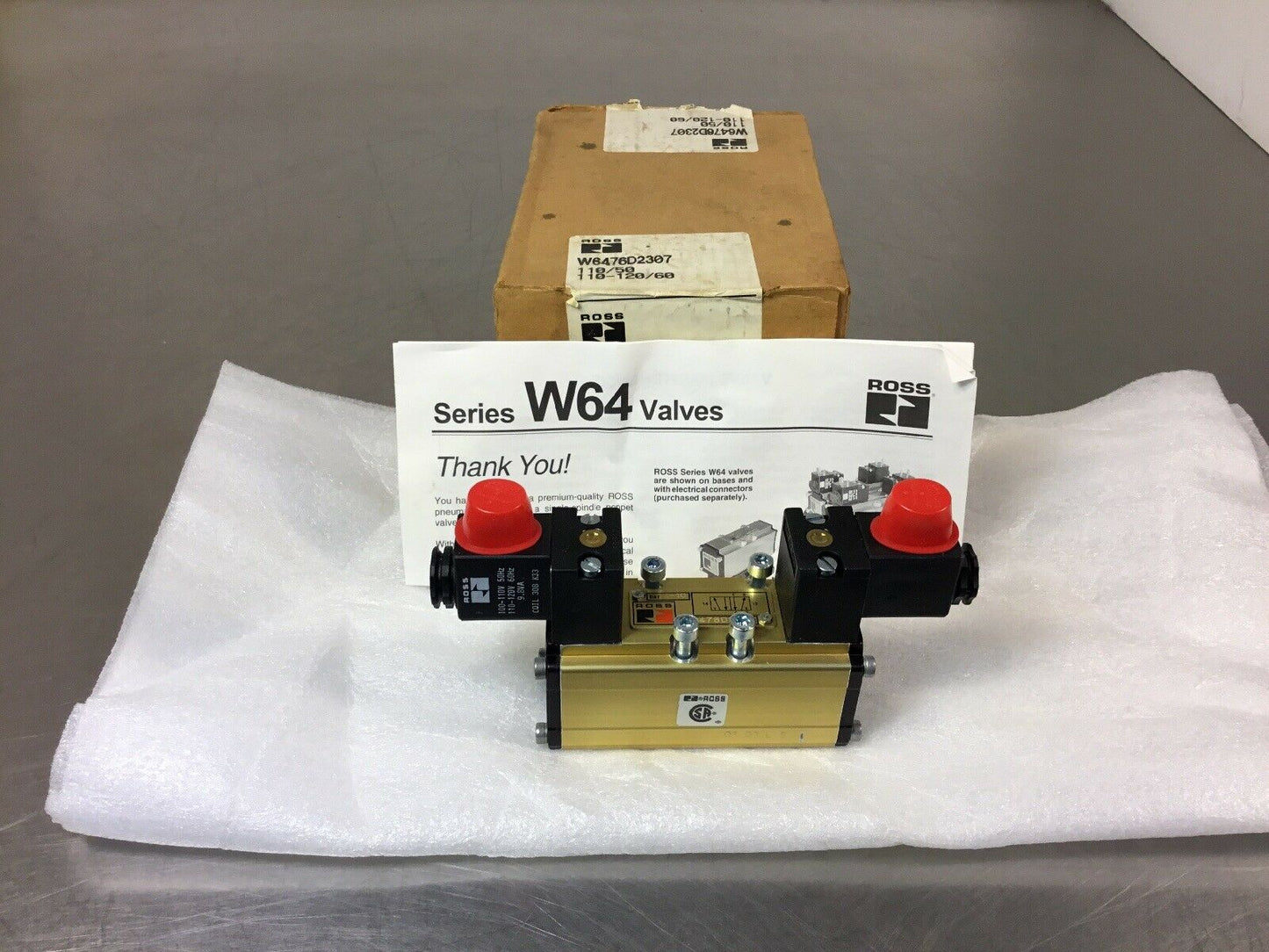 Ross W6476D2307 Pneumatic Valve    6B