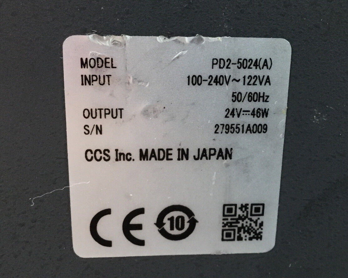 CCS  PD2-5024 / PD2-5024(A) LED Power Supply In: 100-240~ Out: 24VDC 46W   4B-21