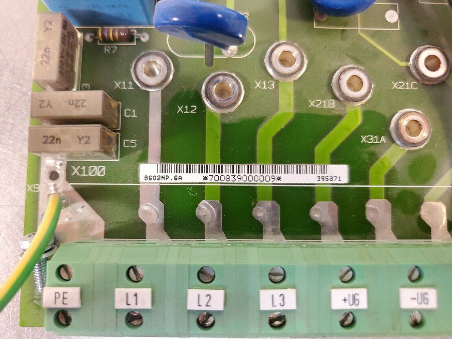 Lenze 8600 Series AC 8602NP Power Board Loc.1B