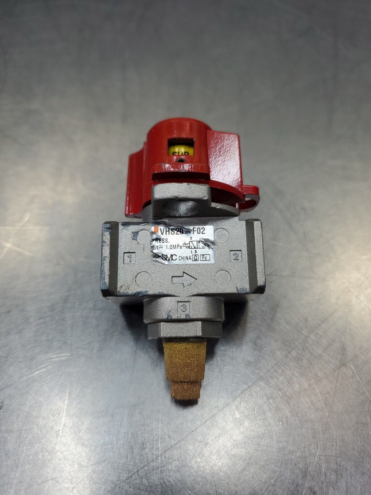 SMC VHS20-F02 0.1-1.0MPa Pneumatic Lockout Shut Off Valve.                    6D