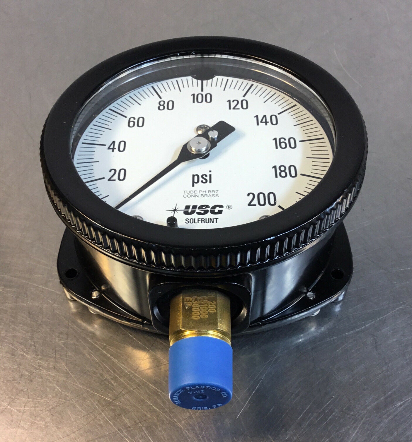 AMETEK  1901  /  150210  Pressure Gauge 0-200 PSI    3B-6