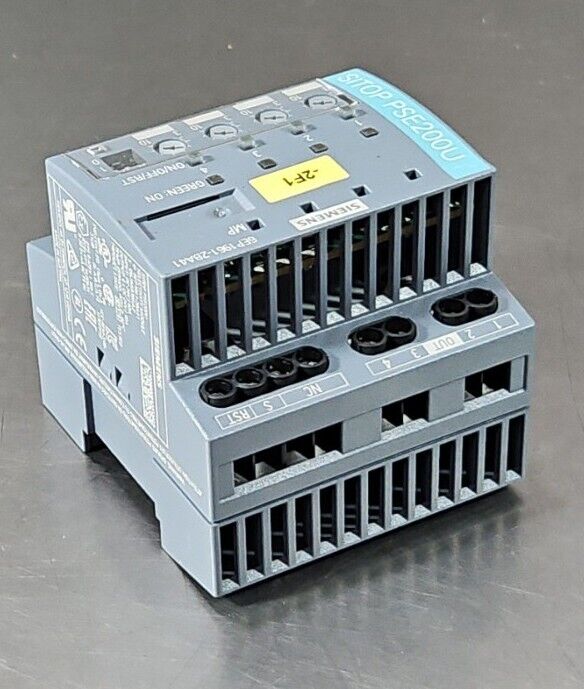 Siemens 6EP19612BA41 Power Supply Selectivity Module - SITOP PSE200U.      4E-17