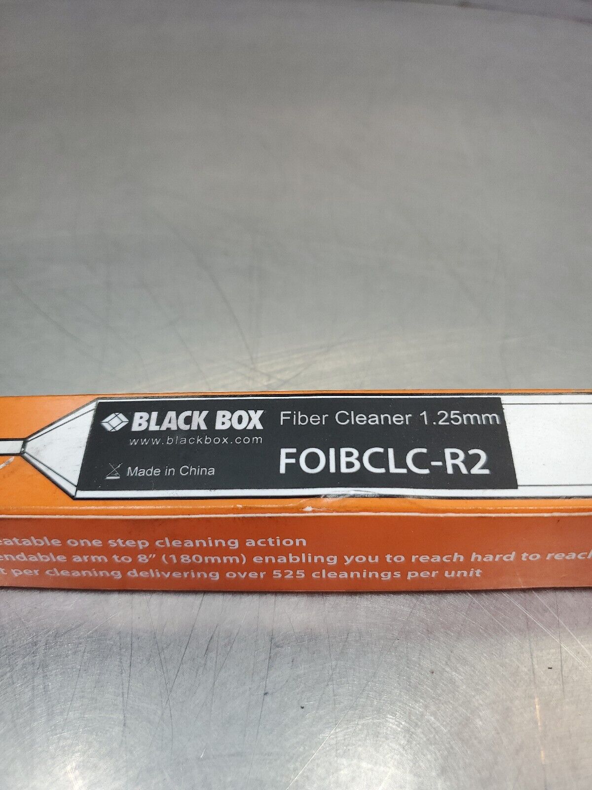 Black Box FOIBCLC-R2 FIBER CONNECTOR CLEANING TOOL - 1.25-MM.               3D-2