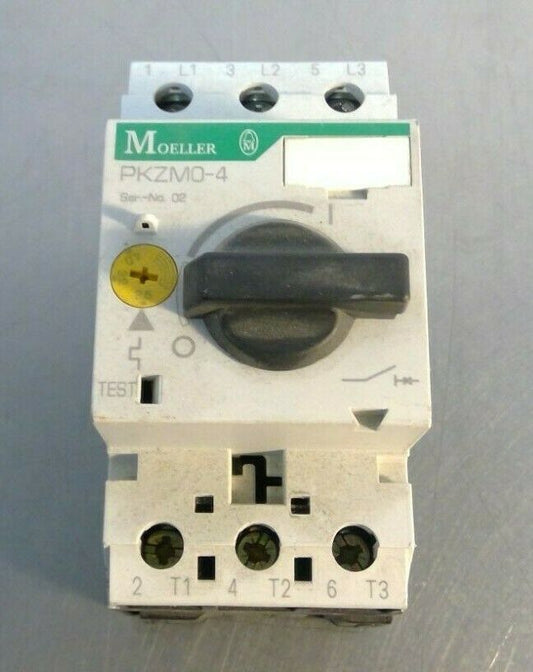 Moeller - PKZM0-4 - Motor Protect Circuit Breaker                             4D