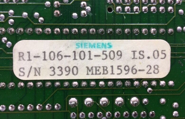 Siemens Drive board 6RA8232-1DB0  R1-106-101-509.     1A