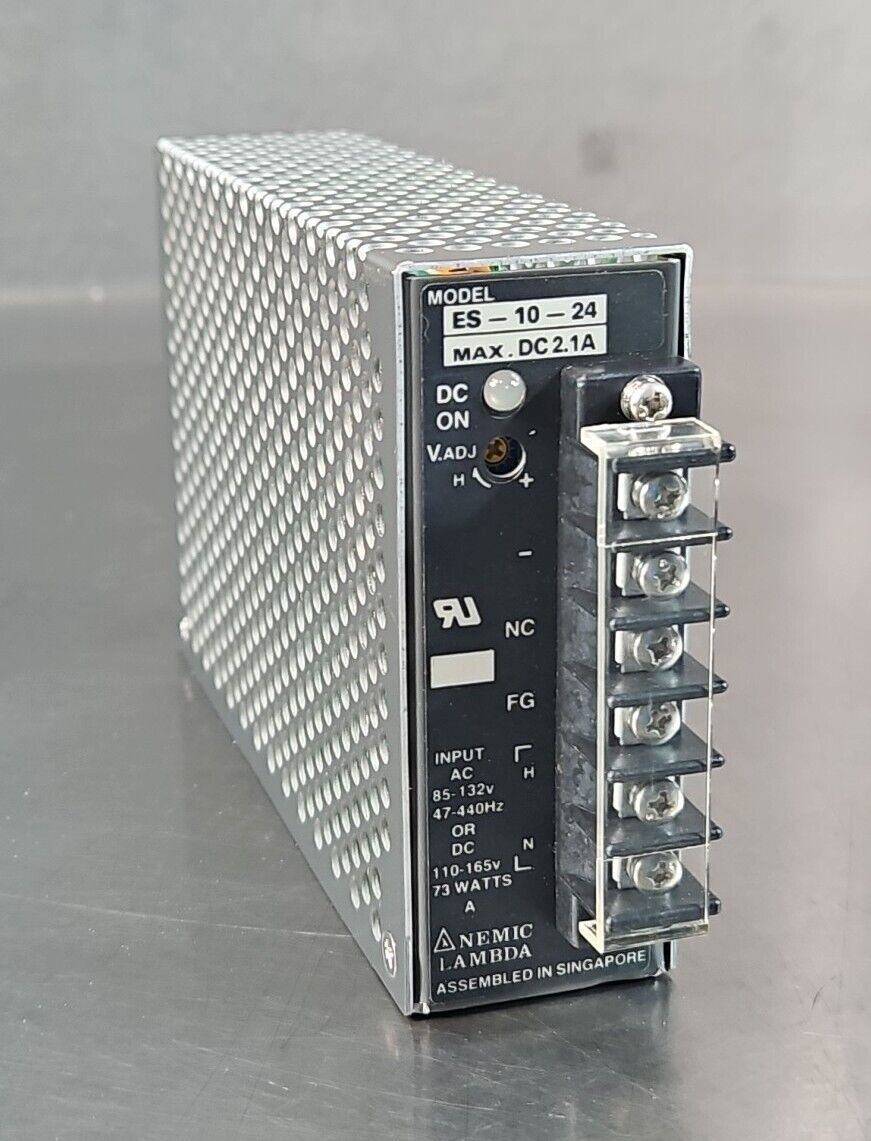 Nemic Lambda ES-10-24 max DC 2.1A Power Supply.                         Loc4D-27