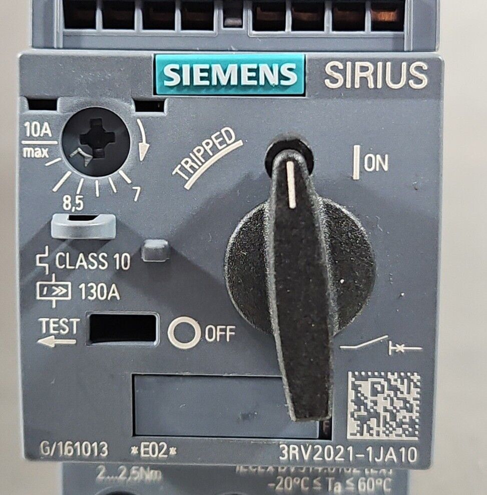 Siemens 32RV2021-1JA10 SIRIUS Circuit Breaker                              4D-21