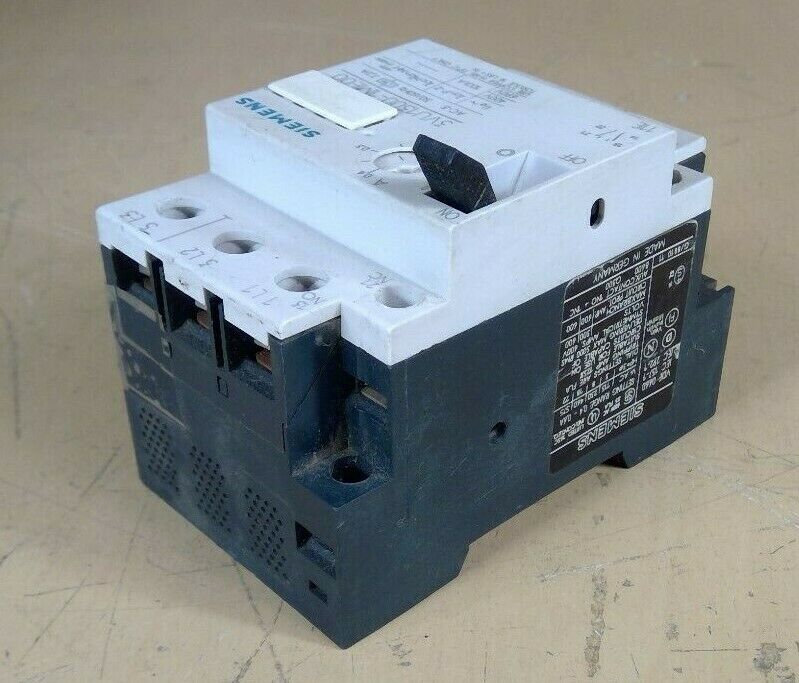 Siemens 3VU1300-1ME00 3 Pole Motor Starter / Protector                        4H