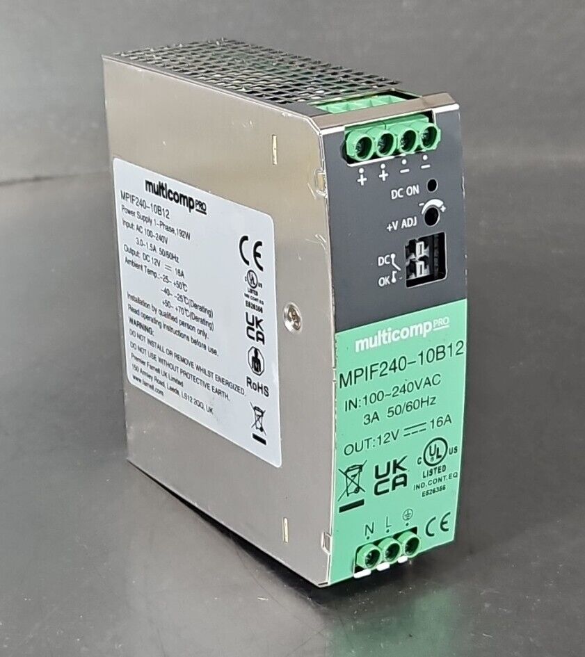 MULTICOMP PRO  MPIF240-10B12 Power Supply.                             Loc4C-18