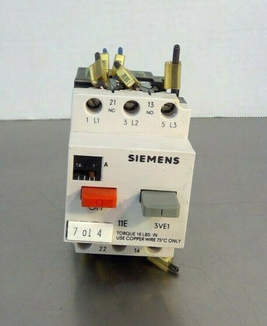 Siemens - 3VE1015-2G - Motor Protector Starter                      4E-14