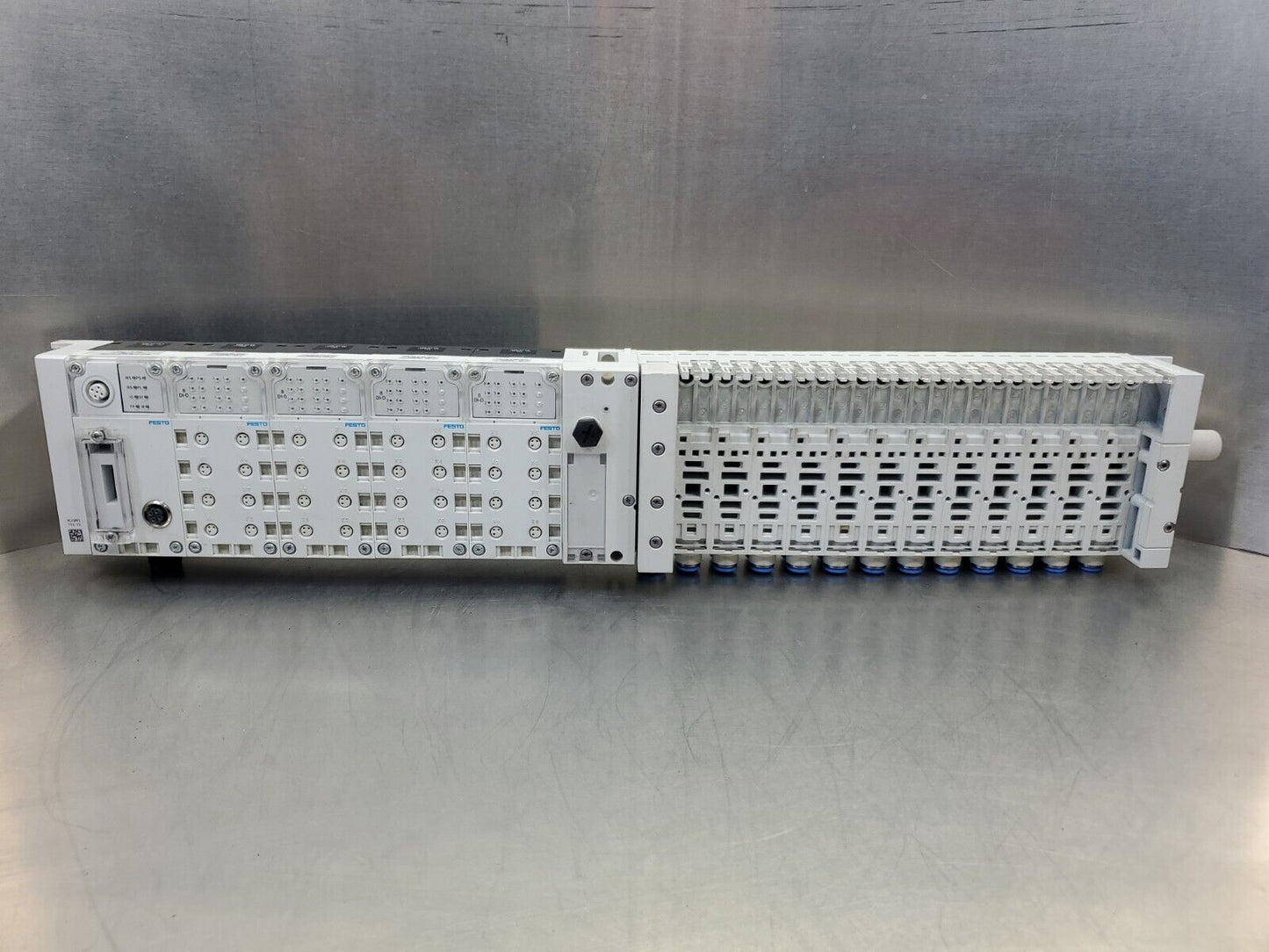 FESTO MPAL-VI 569926/CPX-AB-8M8-3POL 12 VALVE TERMINAL CONTROLLER.            6E