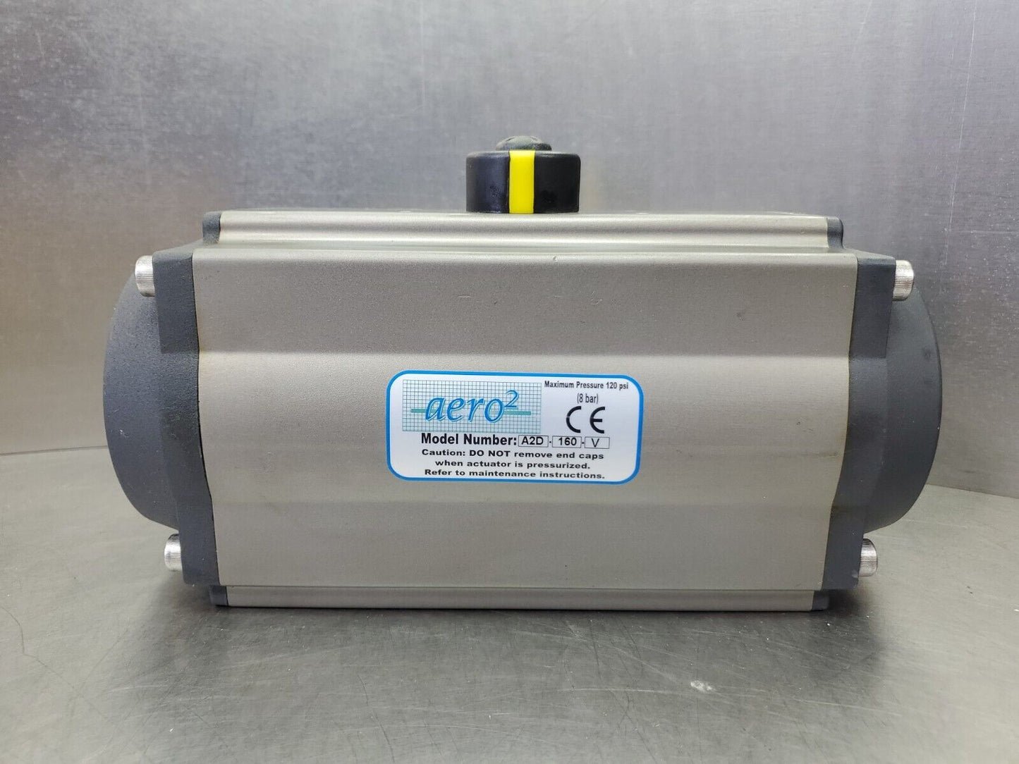 Aero² A2D-160-V 120psi (8bar) Pneumatic Actuator.                          6C-21