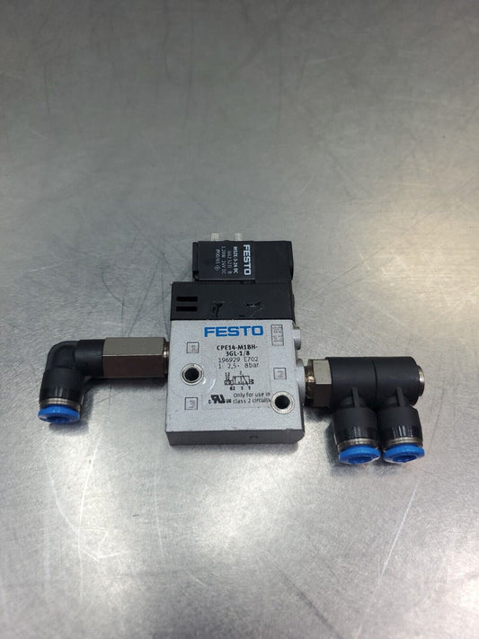 Festo CPE14-M1BH-3GL-1/8 Solenoid Valve.                                    6D-2