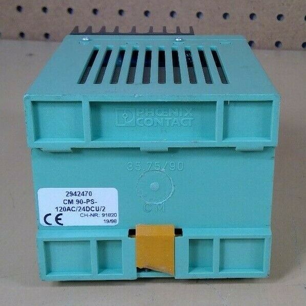 Phoenix Contact CM 90-PS-120AC/24DCU/2 ( 2942470 ) Power Supply             4E-9