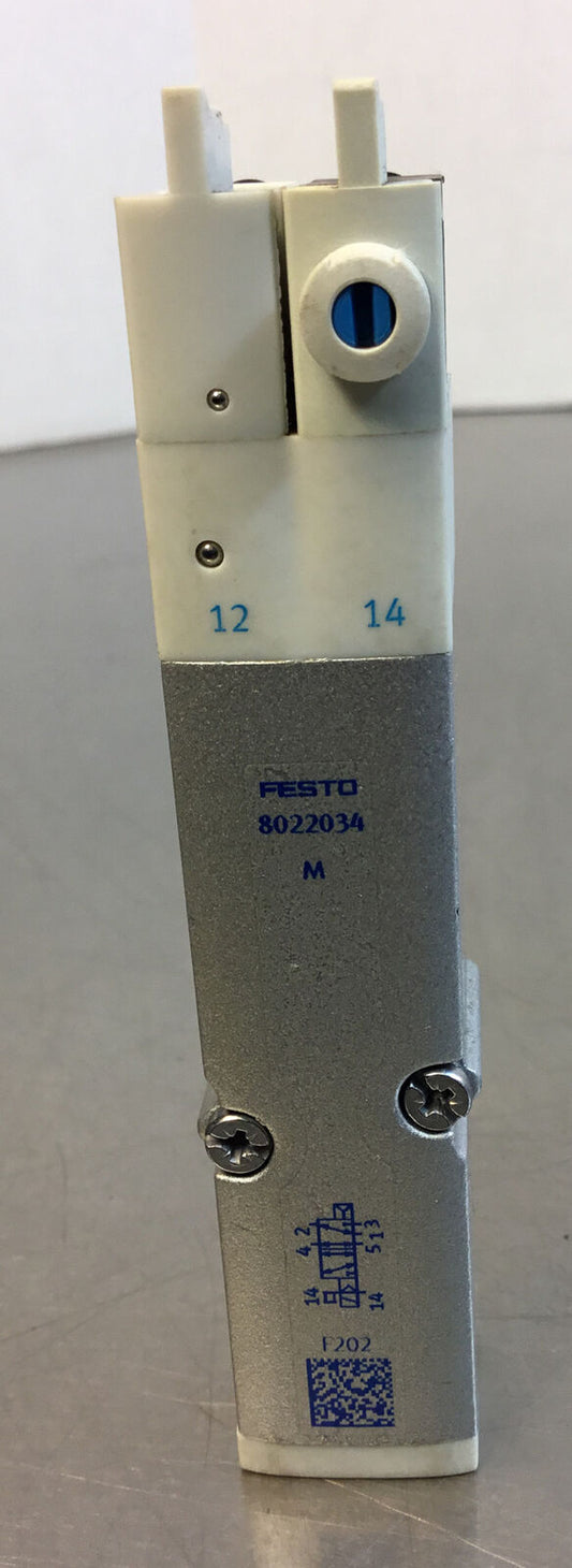 FESTO Air Solenoid Valve  8022034    Loc.6A