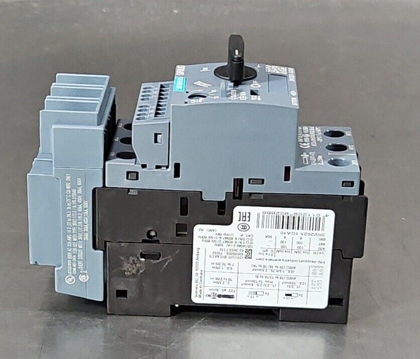 SIEMENS 3RV2021-1GA10 Circuit Breakers                                     4E-18