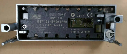 Siemens Simatic 6ES7 194-4DA00-0AA0 Connection Module                      4E-12