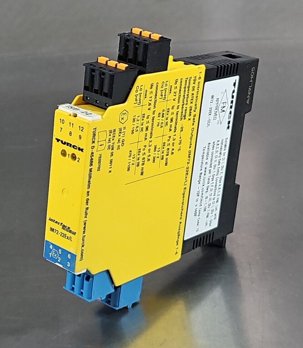 TURCK IM72-22EX/L Solenoid Driver Module                                Loc3A-30