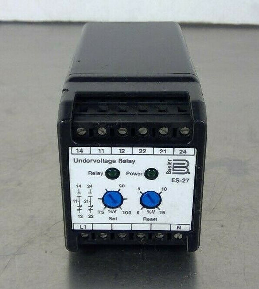 Basler Electrics - ES-27 1AA1N2N0 Undervoltage Relay                          4B