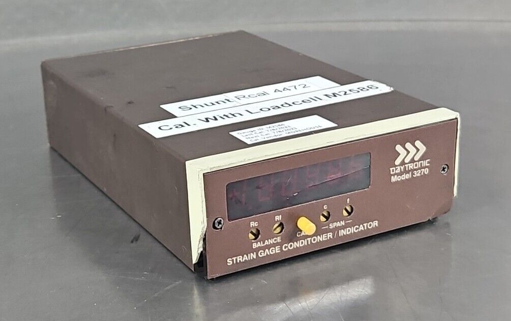 Daytronic Model 3270 Strain Gage Conditioner / Indicator.                  Loc2E