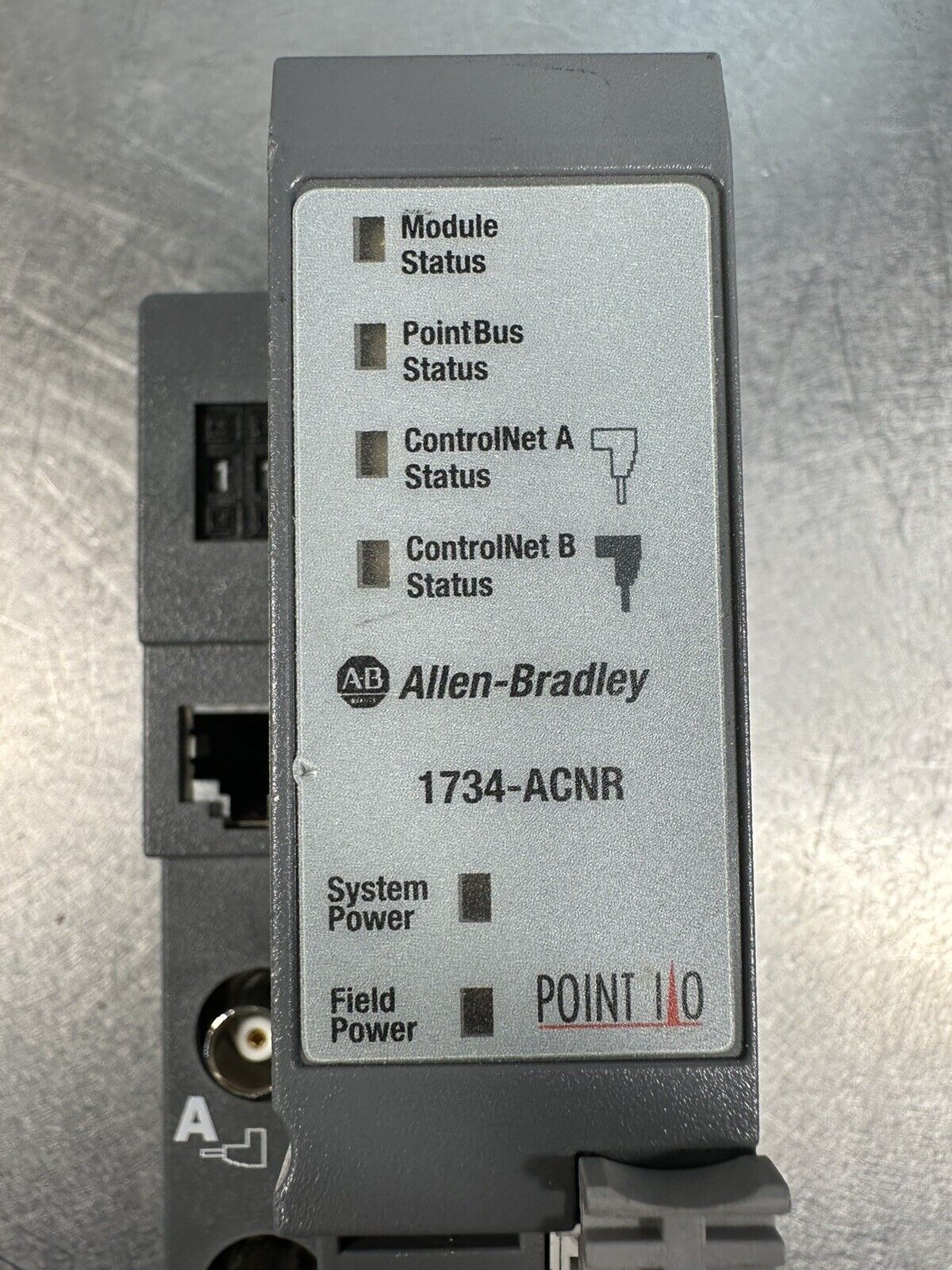 ALLEN BRADLEY 1734-ACNR SERIES A  ADAPTOR MODULE 1734ACNR. (BIN-1.1.1)