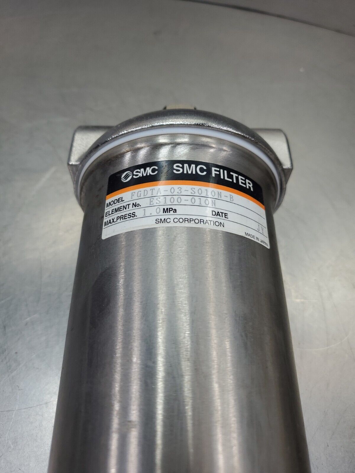 SMC FGDTA-03-S010N-B 1.0MPa Max Pressure Filter Unit.                      6E-17