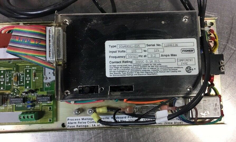 FISHER ROSEMOUNT DC6400X1-ED5 Power Converter    Loc.4A